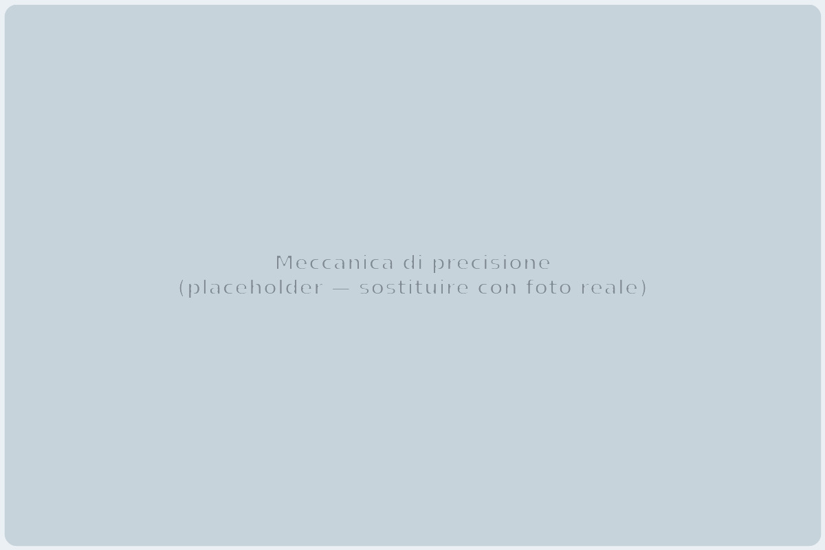 Foto lavorazione meccanica